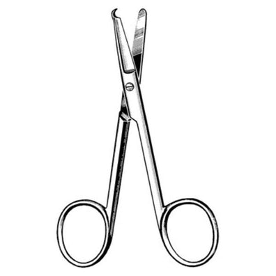 Scissors Stitch Littauer Surgi-OR 5-1/2" Blunt/Blunt Smooth Straight SS Ea